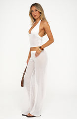 Cressida Knit Pants Off White