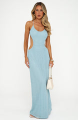 Solis Maxi Dress Baby Blue
