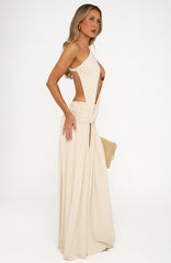 Zamina Maxi Dress Sand