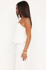 Love Me Or Not Top White