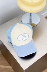 Just Too Cute Cap Baby Blue/Cream