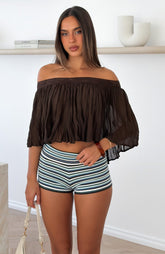Dance Into Night Top Chocolate
