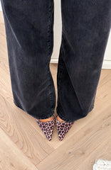 Monti Mules Leopard/Chocolate