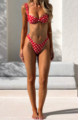 Belmont Bottoms Cherry Polka Dot