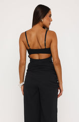 Belle Mood Bustier Black