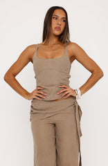 Belle Mood Bustier Taupe