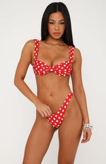 Belmont Bottoms Cherry Polka Dot