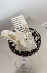 Cammy Hair Clip & Comb Set Pearl