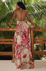Coconut After Night Maxi Dress Golden Tropic