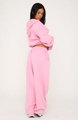 Core Classic Barrel Leg Sweatpants Pink
