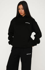 Core Classic Oversized Hoodie Black