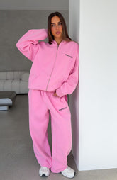 Core Classic Barrel Leg Sweatpants Pink