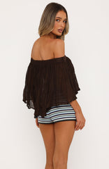 Dance Into Night Top Chocolate