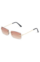 Ellis Sunglasses Gold/Chocolate