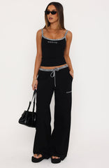 Going Undercover Track Pants Black