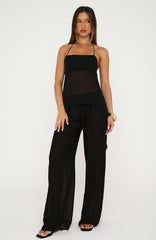 Croatian Coast Pants Black