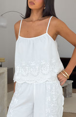 Love Me Or Not Top White