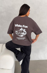 Made For The Heat Oversized Tee Charcoal