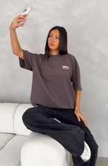 Made For The Heat Oversized Tee Charcoal