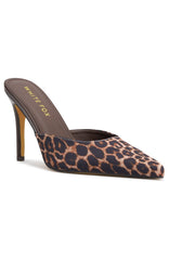 Monti Mules Leopard/Chocolate