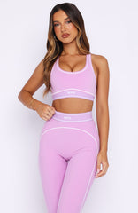 Regimen Sports Bra Orchid/White