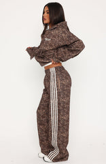 Release 15 Asalia Wide Leg Sweatpants Animal Print