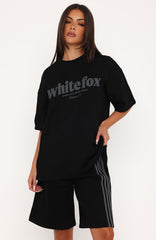 Release 15 Kiana Oversized Tee Black