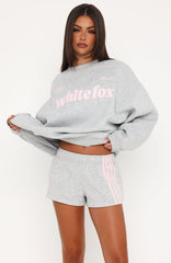 Release 15 Asalia Lounge Shorts Dark Grey Marle