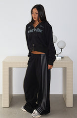 Release 15 Asalia Wide Leg Sweatpants Black