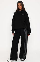 Release 15 Asalia Wide Leg Sweatpants Black