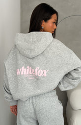 Release 15 Kiana Oversized Hoodie Dark Grey Marle