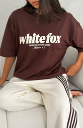 Release 15 Kiana Oversized Tee Chocolate
