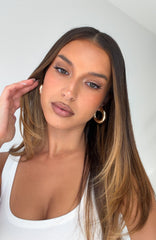 Sebastian Hoop Earrings Gold