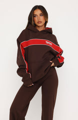 Studio 17 Jules Oversized Hoodie Chocolate