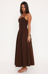 Sundrift Maxi Dress Chocolate