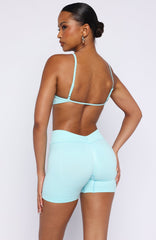 Swing Seamless Sports Bra Malibu Blue