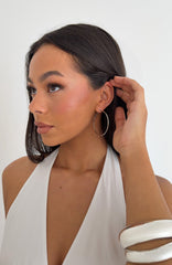 Tariq Earring Set Silver