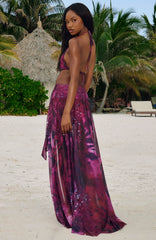 Tropic Glow Maxi Dress Wild Amethyst
