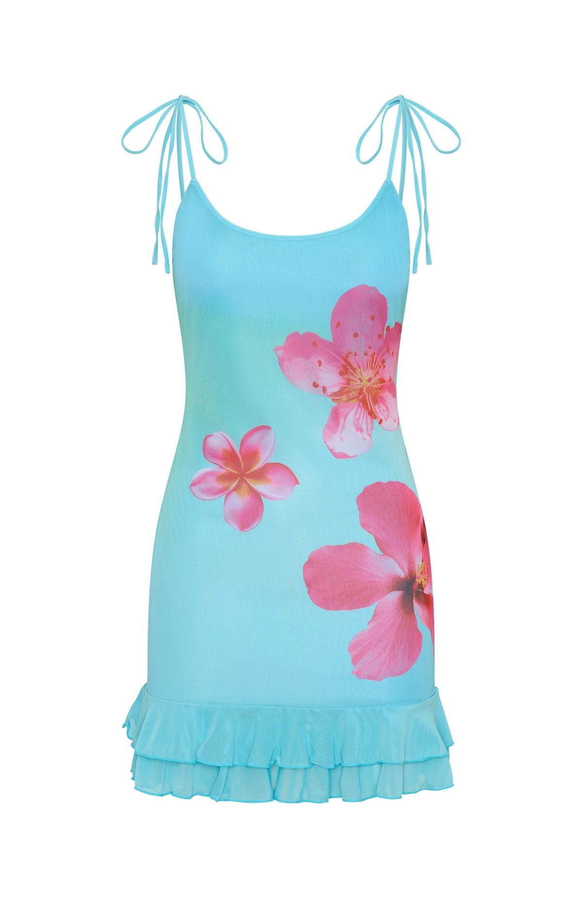 Hot Mess Mini Dress Hibiscus Splash