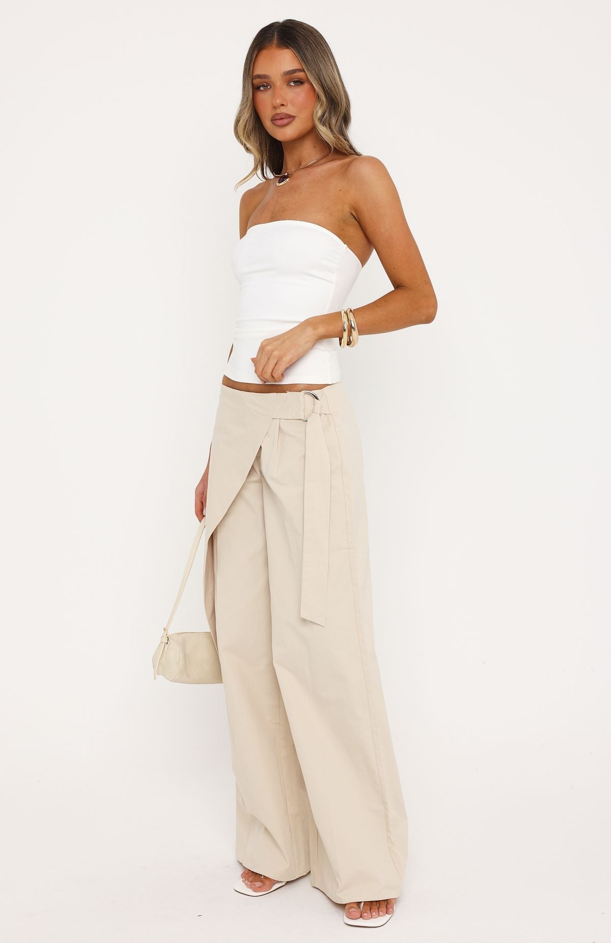 Suit Yourself Pants Beige