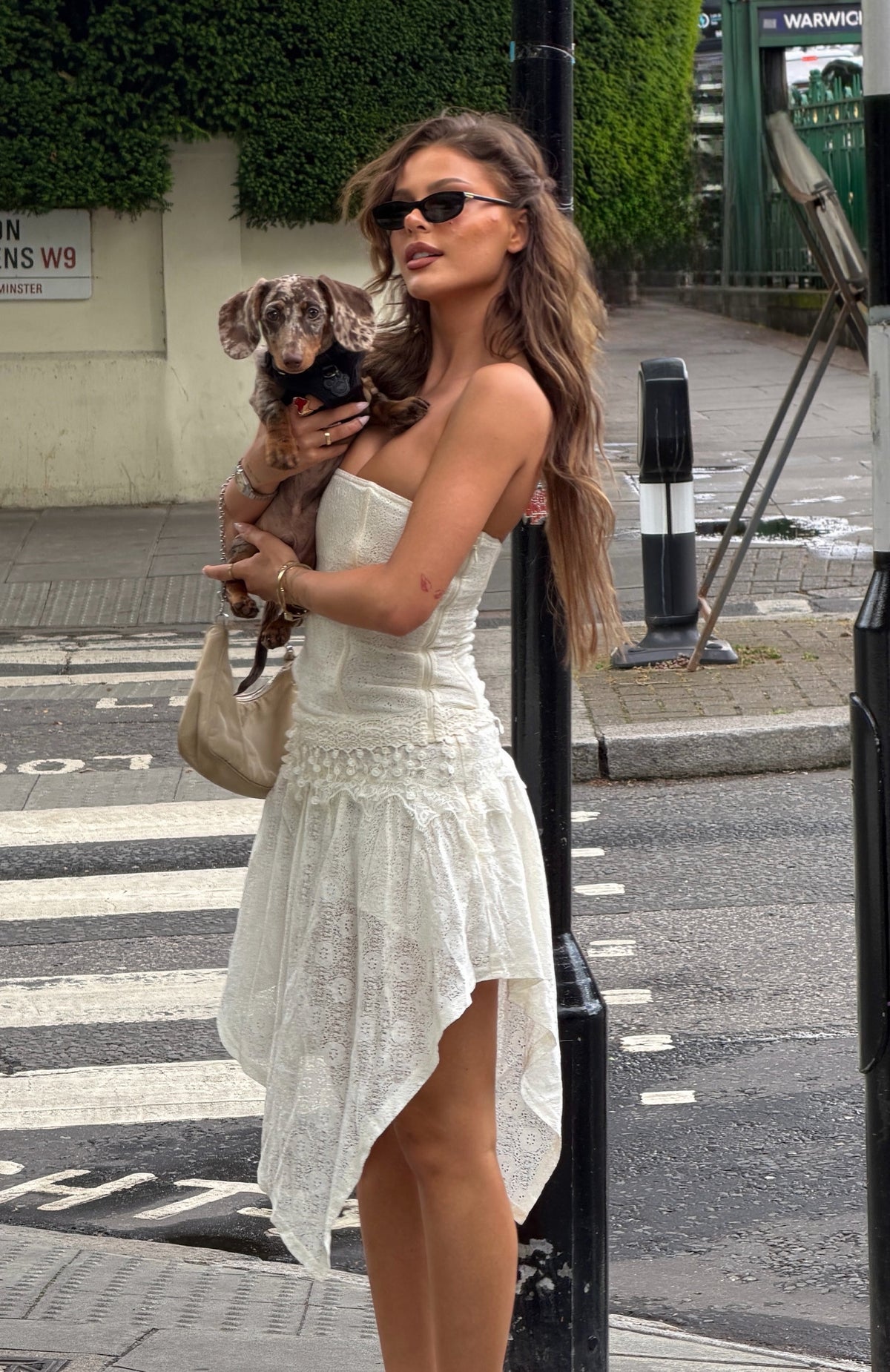 In The Current Skirt Off White