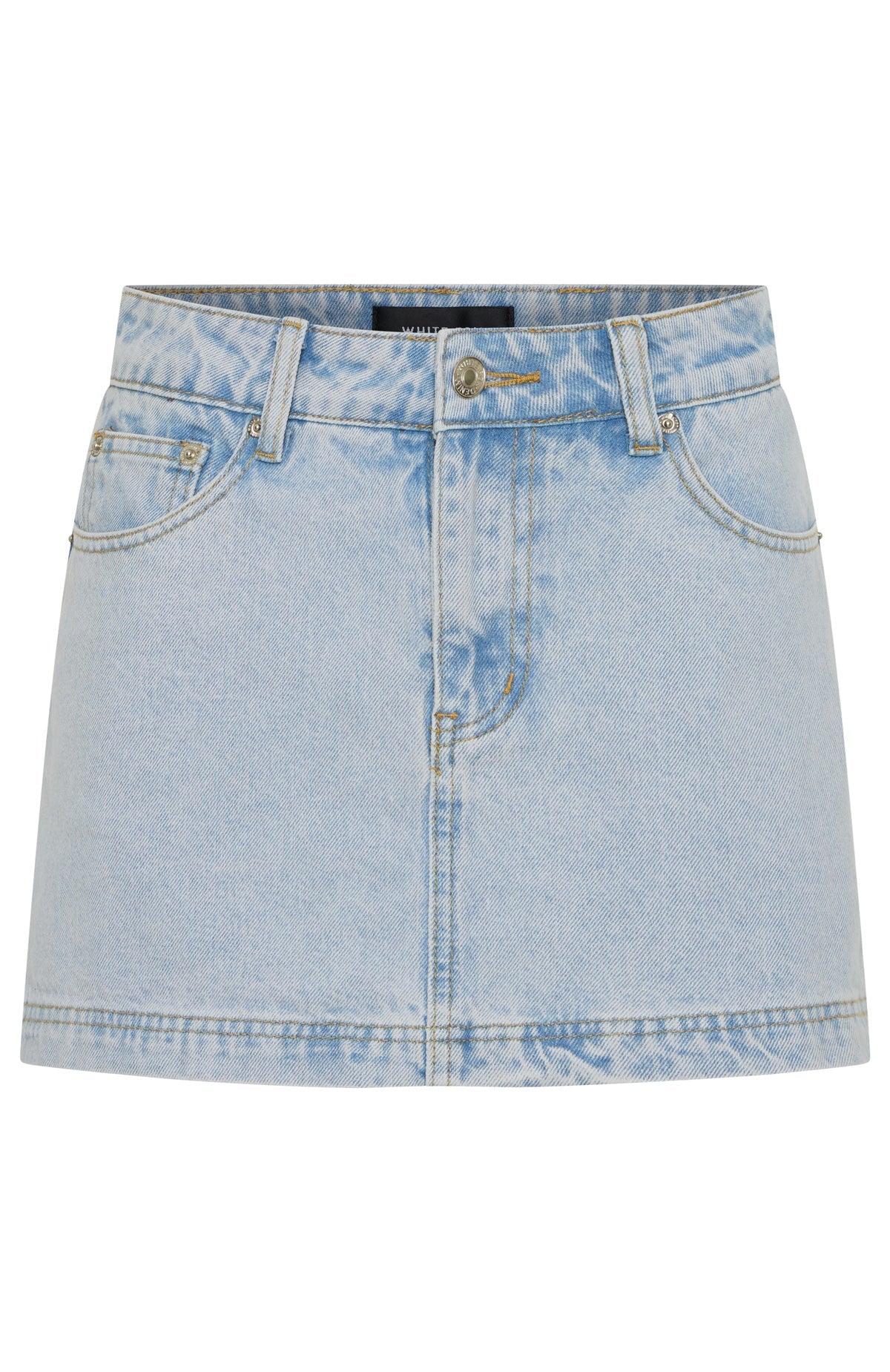 All Your Problems Denim Skort Glacier Blue Wash