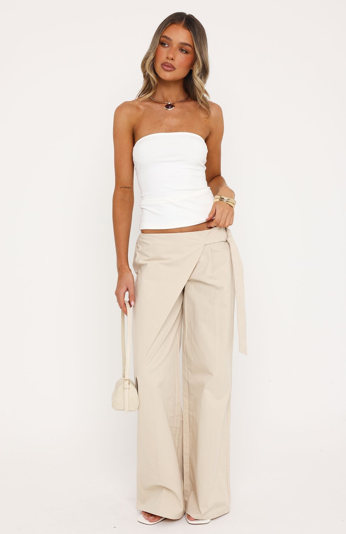 Suit Yourself Pants Beige
