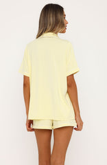 Comfort Coded Pyjama Set Lemon