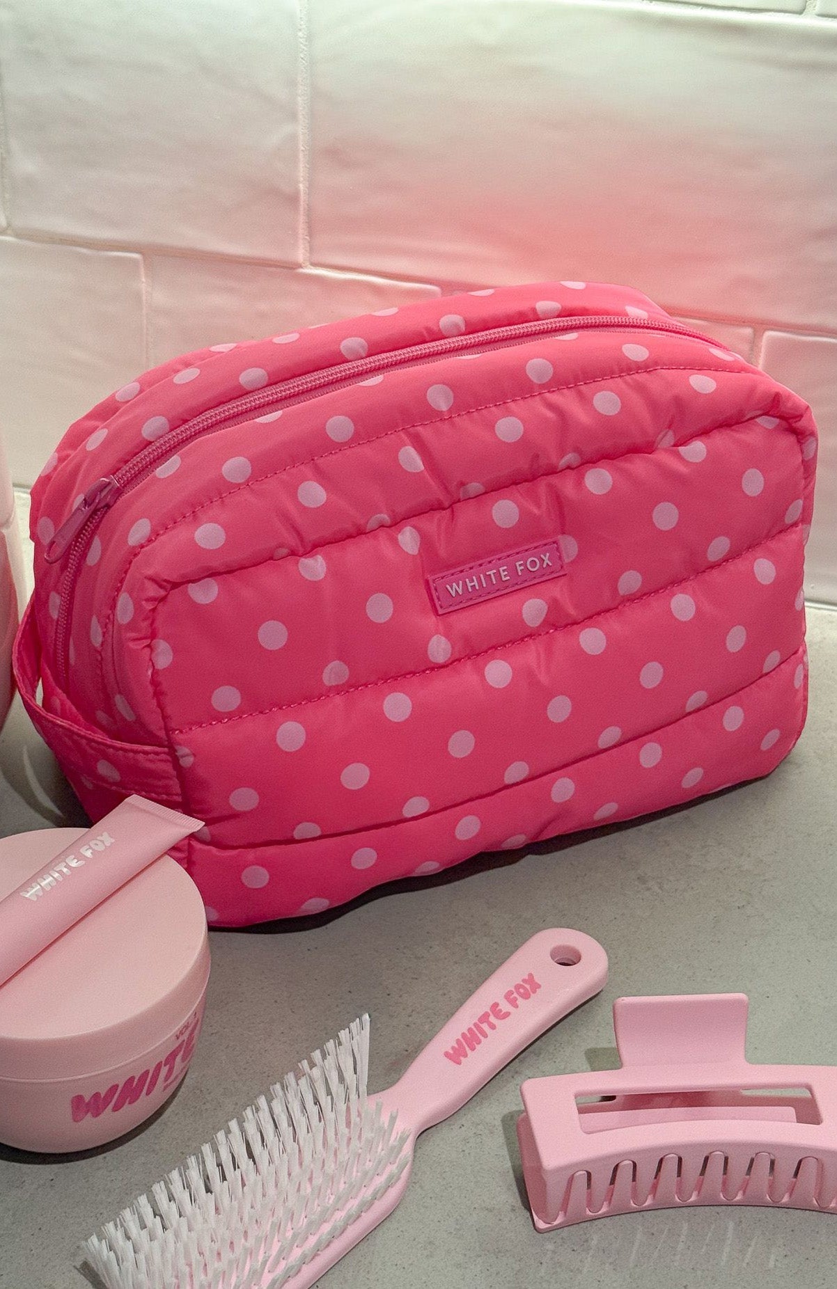 Take A Leap Cosmetic Bag Candy Confetti