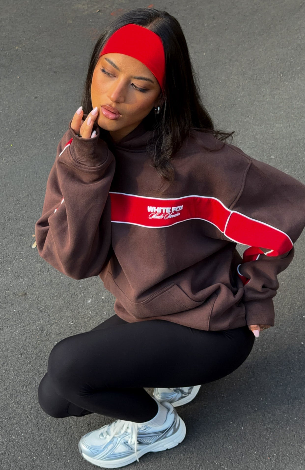 Studio 17 Jules Oversized Hoodie Chocolate