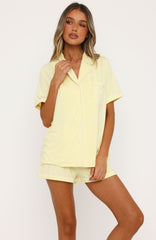 Comfort Coded Pyjama Set Lemon