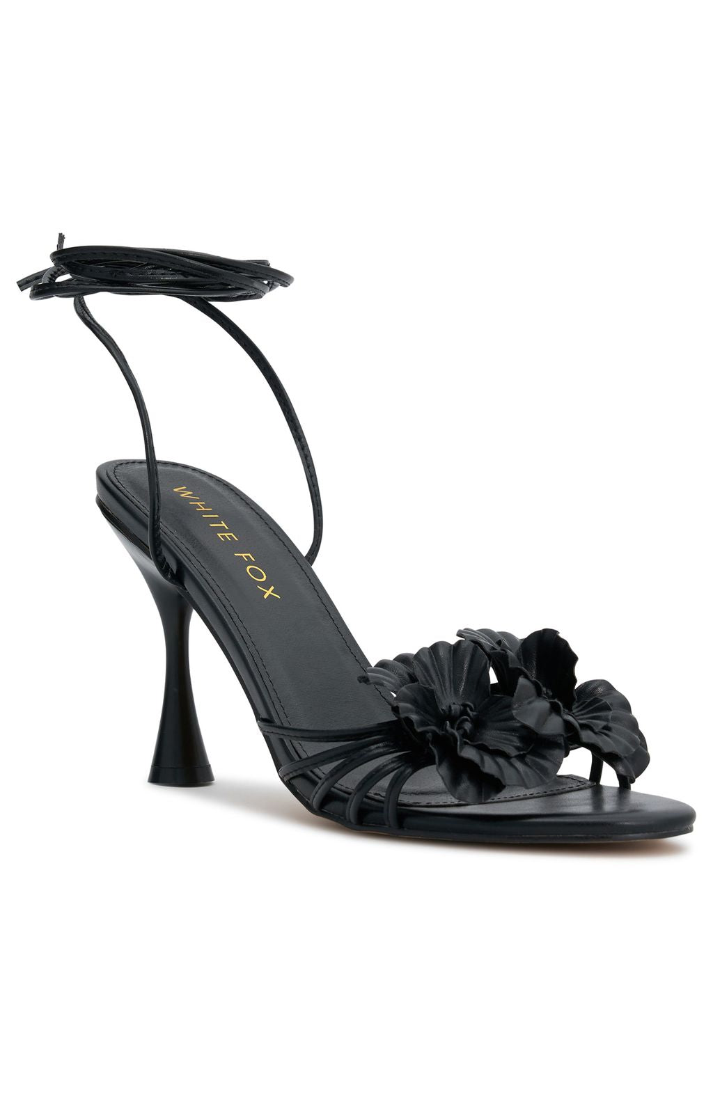 Tempest Wrap Heels Black
