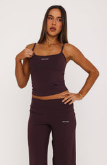 Core Strengths Tank Top Plum