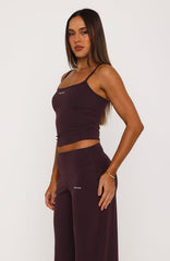Core Strengths Tank Top Plum